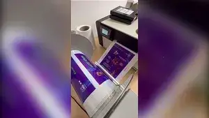 طابعة ملصقات حرارية نافثة للحبر، طراز VP660