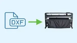 التصدير المباشر بصيغة DXF